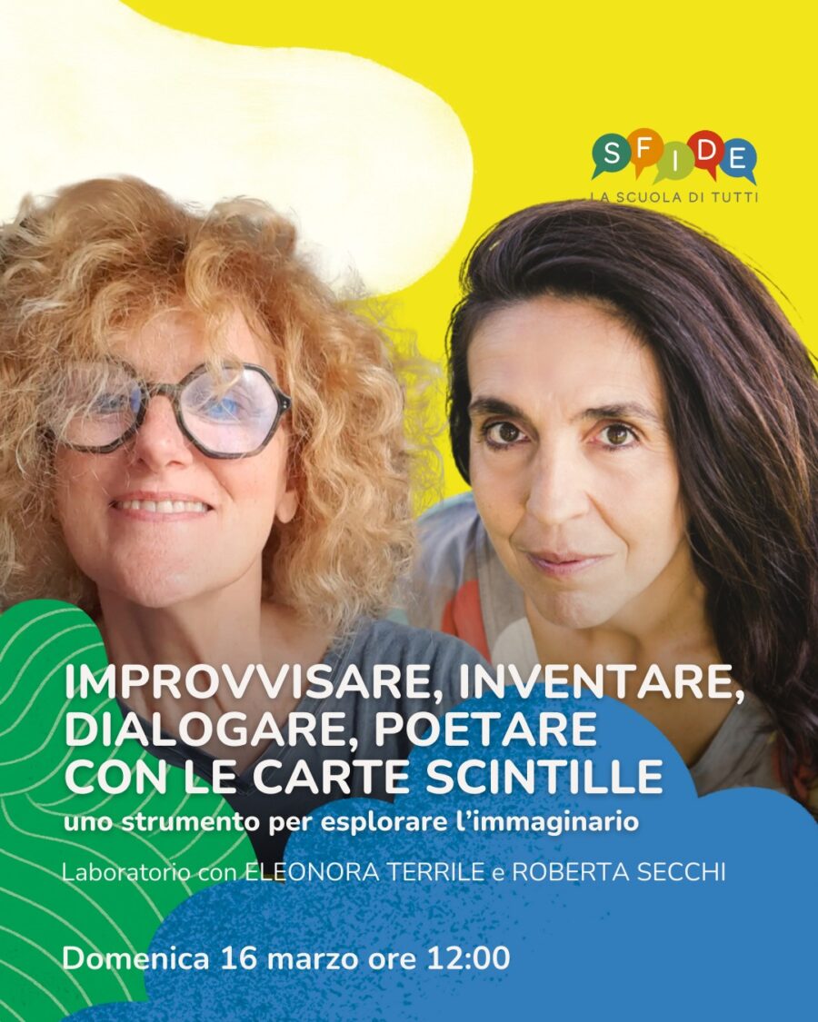 Ci vediamo il 16 Marzo a “Sfide-la scuola di tutti”!